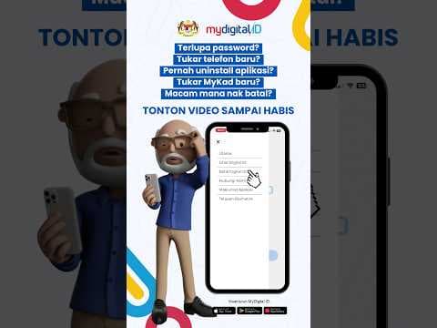 Cara Batal MyDigital ID